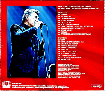 Bryan Ferry/Germany 2015