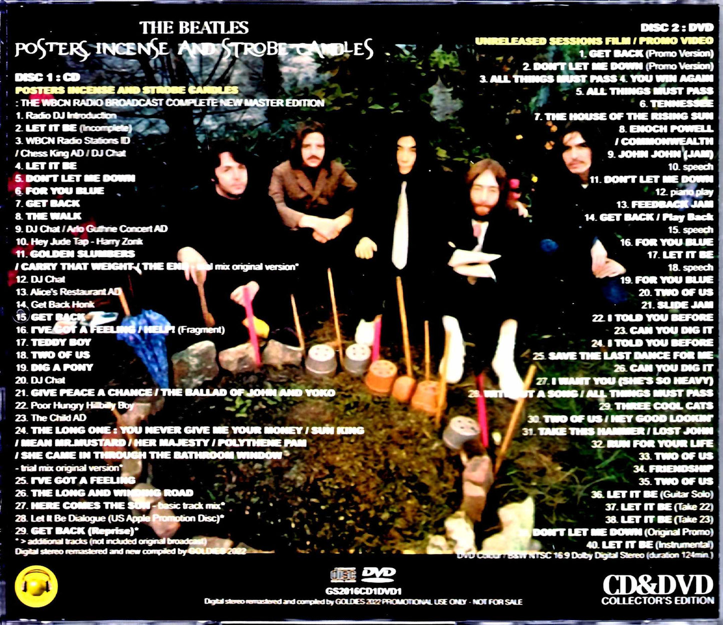 Beatles / Radio Broadcast Complete & Unreleased Session Film 1969