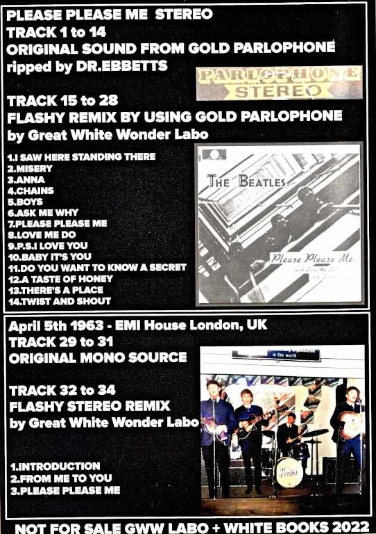 Beatles Beatles/Bakuon Series Please Please Me etc. Please Please Me & more Gold Parlophone Stereo & more