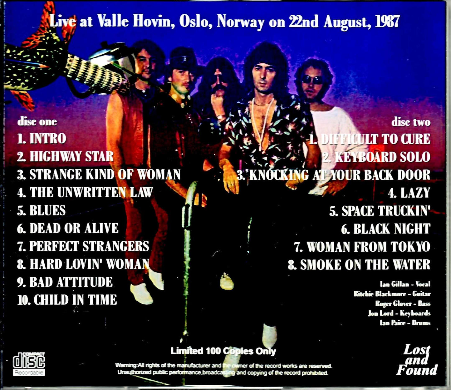 Deep Purple/Norway 1987 Complete
