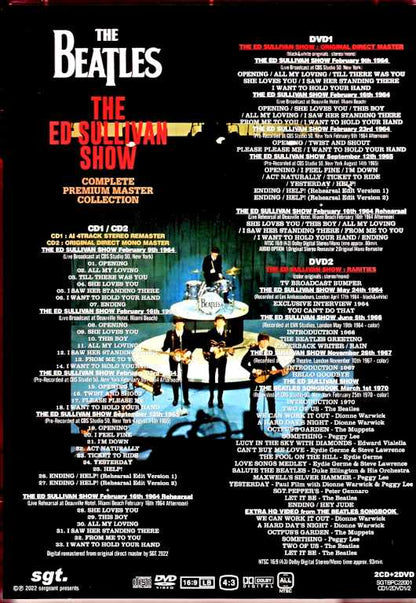 Beatles / Ed Sullivan Show Newly Excavated Direct Master Ed Sullivan Show Complete Premium Master Collection