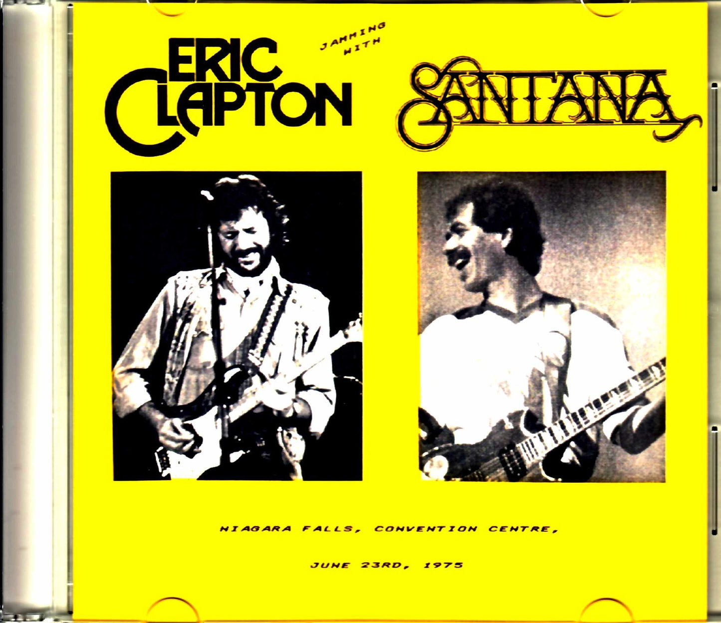 Eric Clapton Santana Eric Clapton Santana/NY,USA 1975 Original Bootleg LP Edition