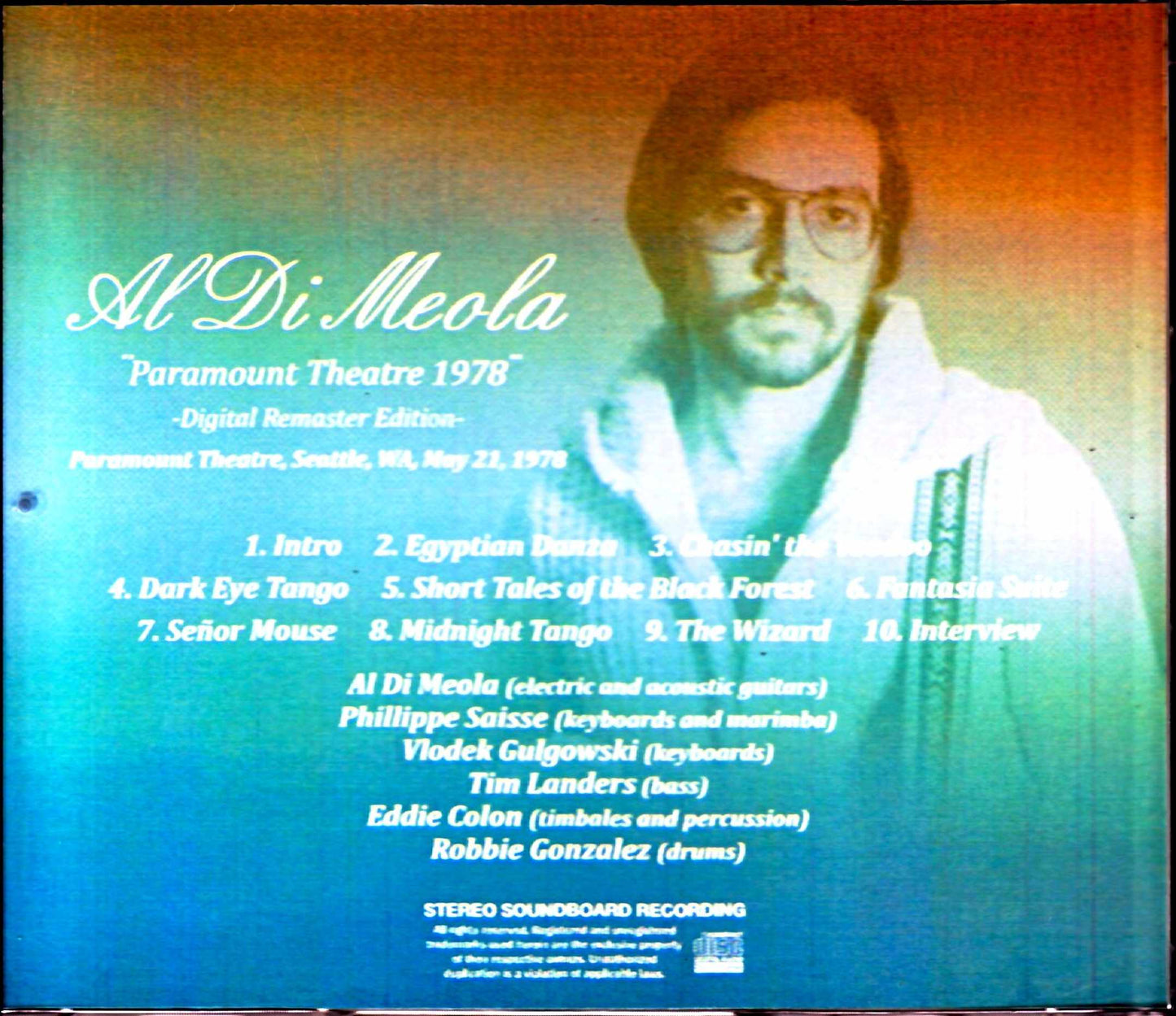 Al di Meola Al di Meola/WA,USA 1978 2022 Remaster Edition
