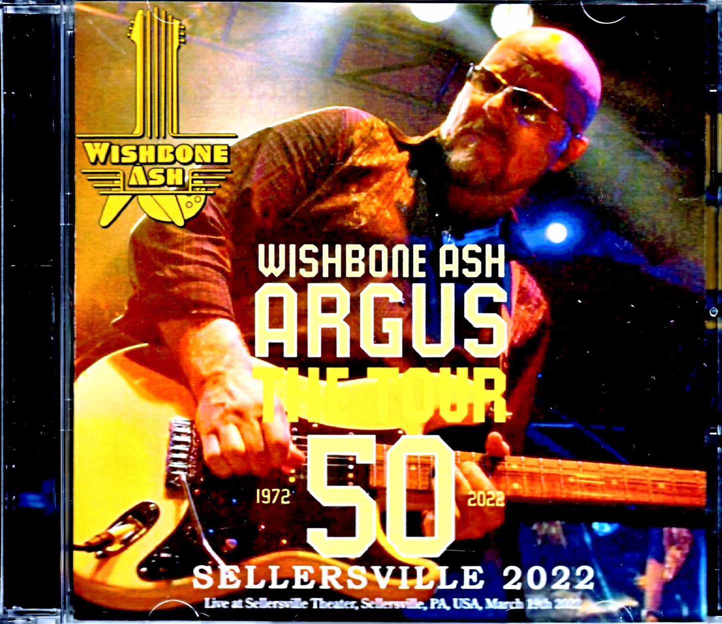 Wishbone Ash / Hundred-Eyed Giant Argus 50th Anniversary Tour 2022 PA, USA 2022
