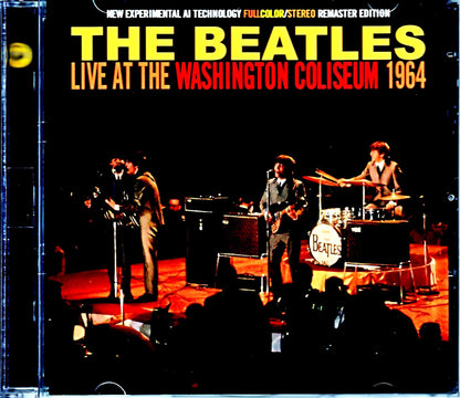 Beatles The Beatles/Washington Coliseum Concert 1964 Latest AI Technology WA,USA 1964 New Experimental Remaster S & V