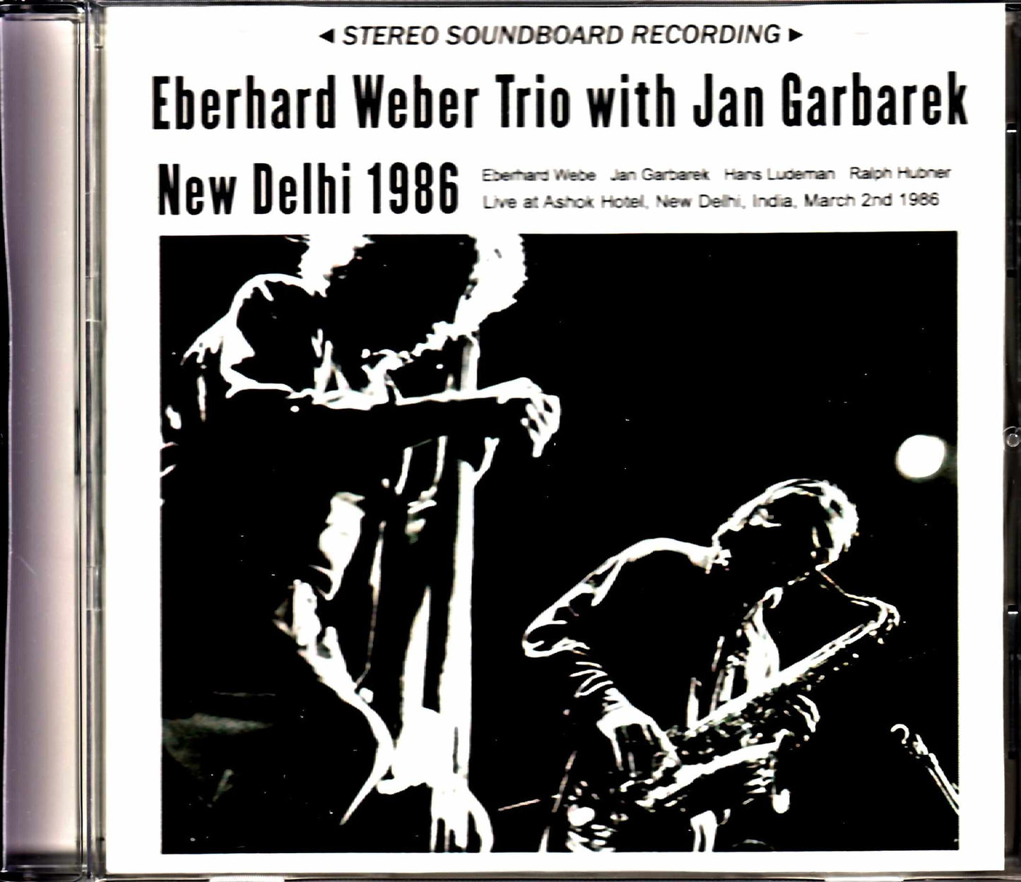 Eberhard Weber Trio Jan Garbarek Eberhard Weber Jan Garbarek/India 1986