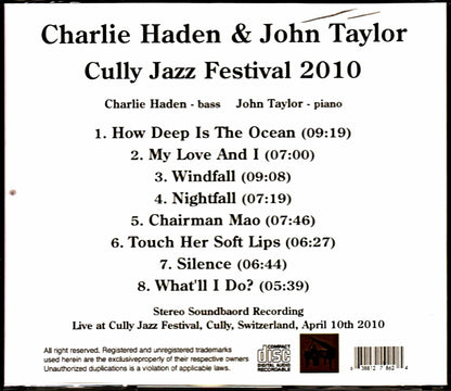 Charlie Haden John Taylor Charlie Haden John Taylor/Switzerland 2010