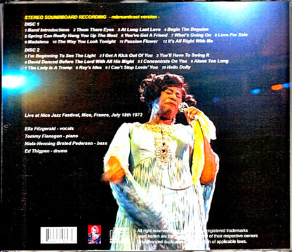 Ella Fitzgerald Ella Fitzgerald/France 1972
