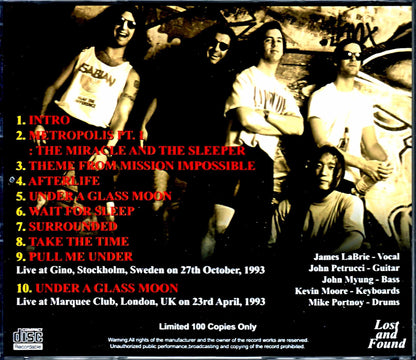Dream Theater Dream Theater/Sweden 1993 & more