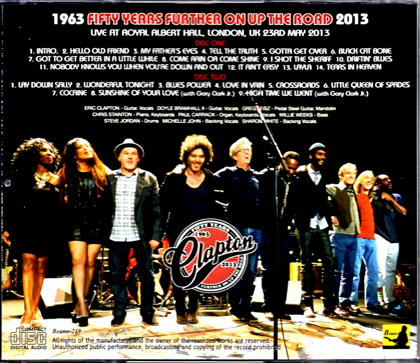 Eric Clapton Eric Clapton/London,UK 5.26.2013 DAT Master