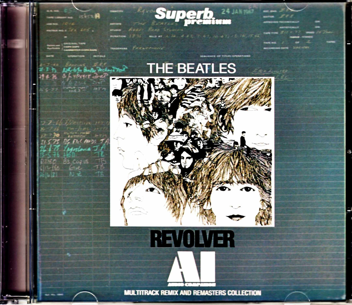 Beatles Revolver - AI - Audio Compilation Multitrack Remix and Remasters