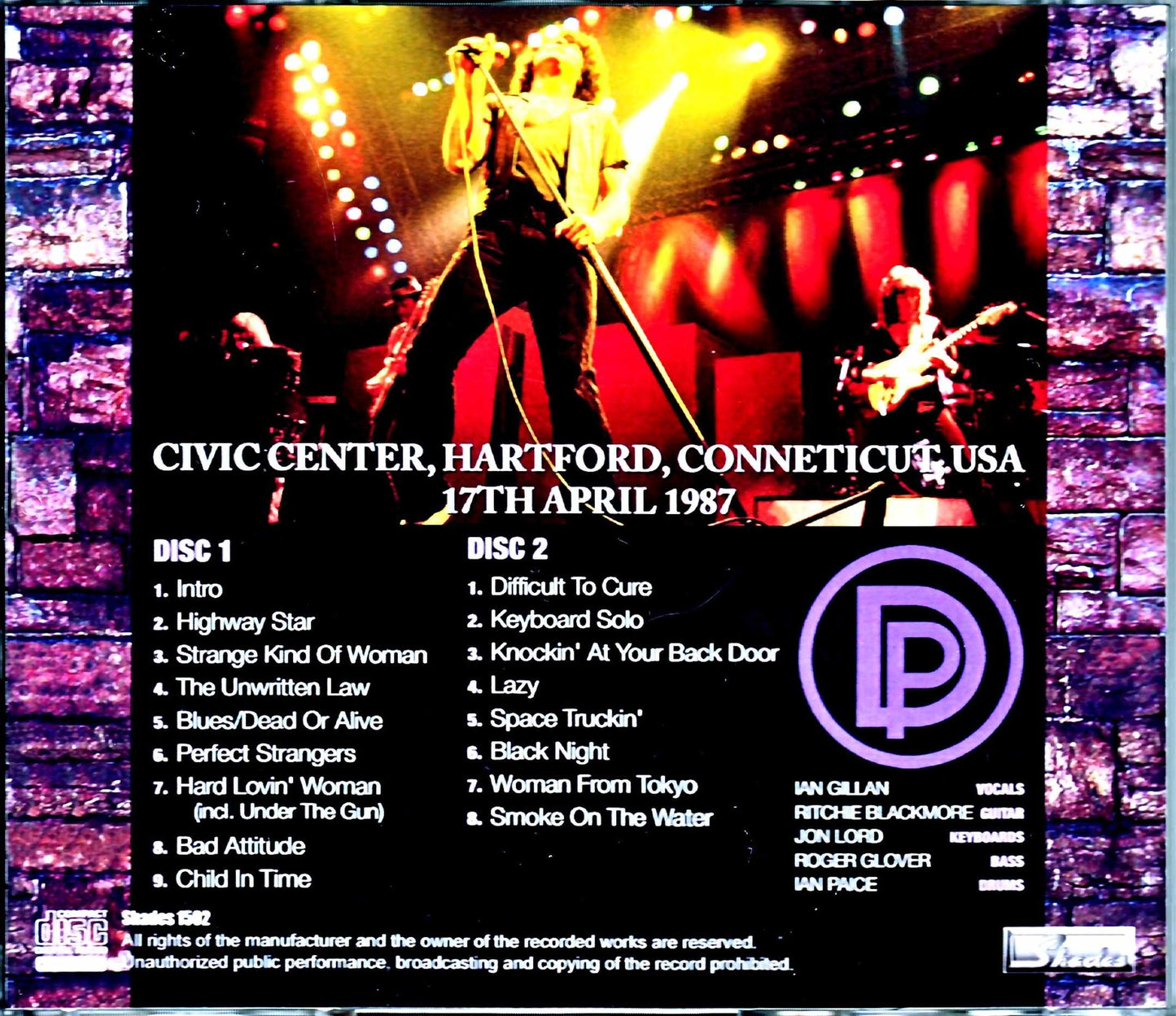 Deep Purple Deep Purple/CT,USA 1987