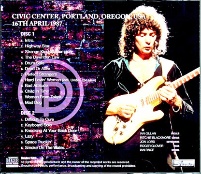 Deep Purple Deep Purple/OG,USA 1987