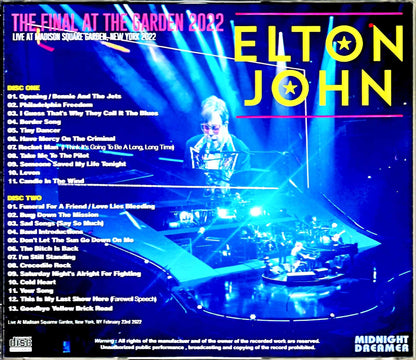 Elton John Elton John/NY,USA 2.23.2022 Complete