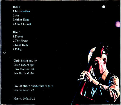 Chris Potter Quartet Dave Holland Chris Potter Dave Holland/CA,USA 2022 Complete