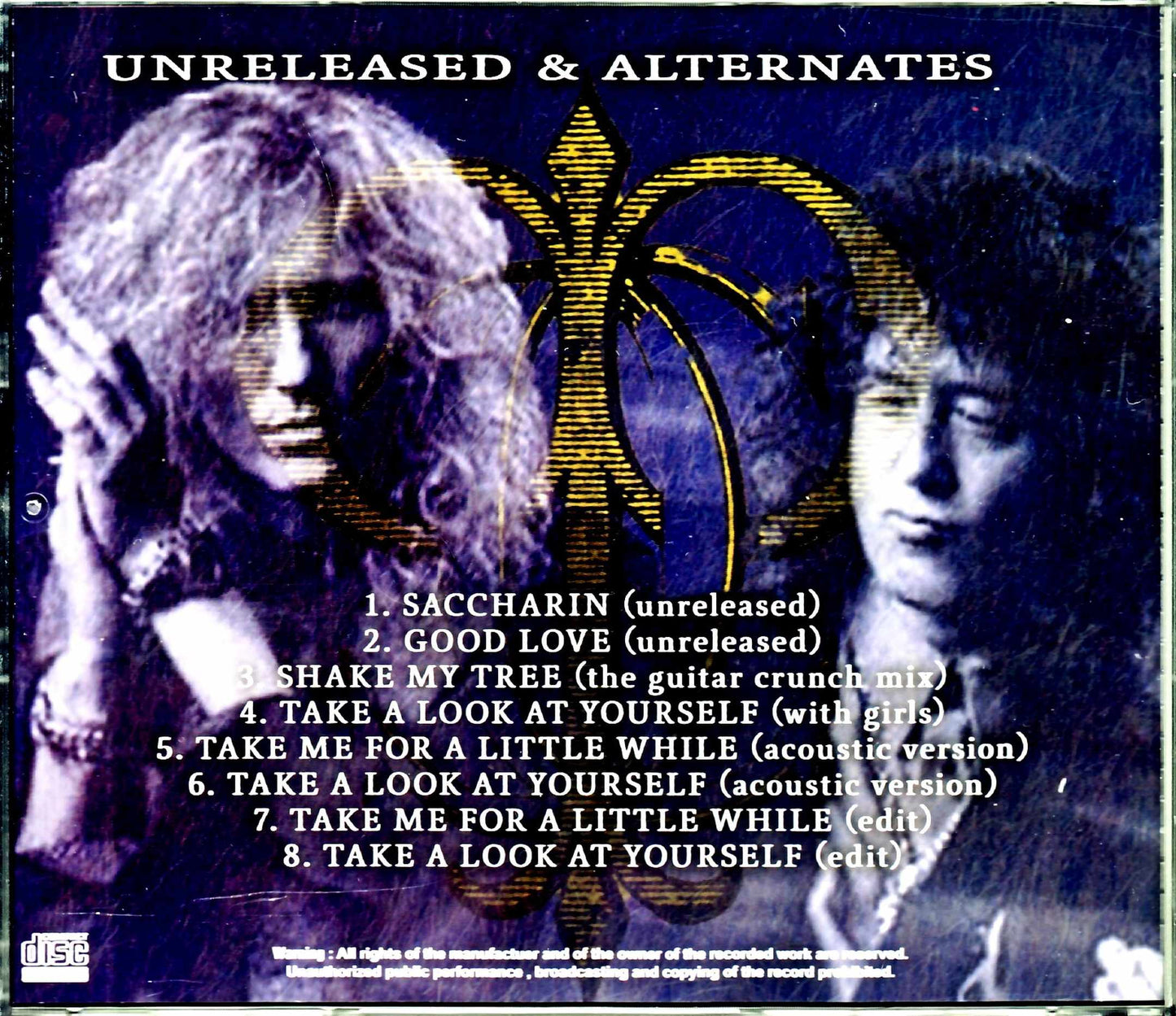 Coverdale Page/Unreleased & Alternates
