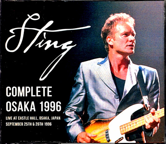 Sting/Osaka,Japan 1996 2Days Complete