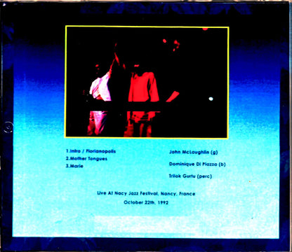 John McLaughlin Trio John McLaughlin/France 1992 24bit Digital Remastered