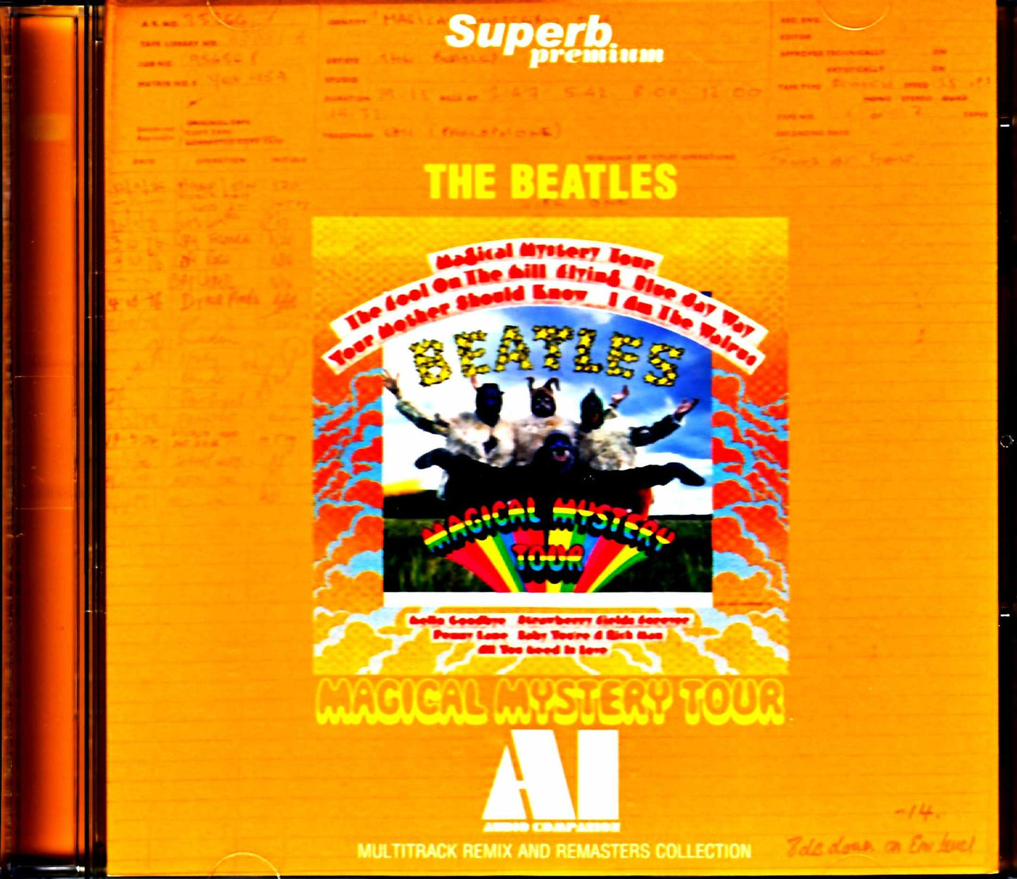 Beatles Magical Mystery Tour AI - Audio Compilation Multitrack Remix and Remasters