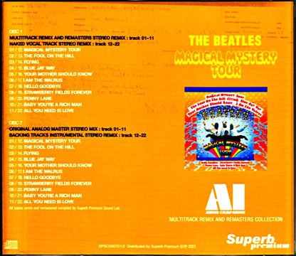 Beatles Magical Mystery Tour AI - Audio Compilation Multitrack Remix and Remasters