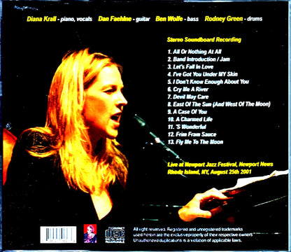 Diana Krall/RI,USA 2001 Complete