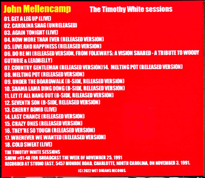 John Mellencamp John Mellencamp/NC,USA 1991
