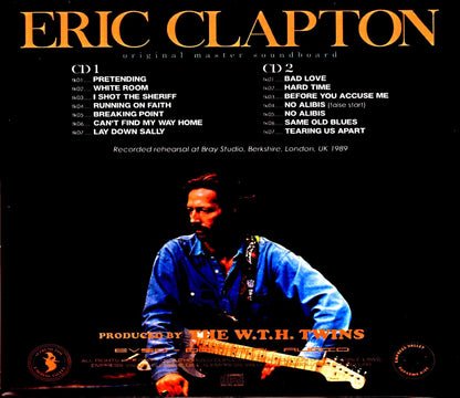 Eric Clapton Eric Clapton/Bray Studios Rehearsal London, UK 1989 Rehearsals