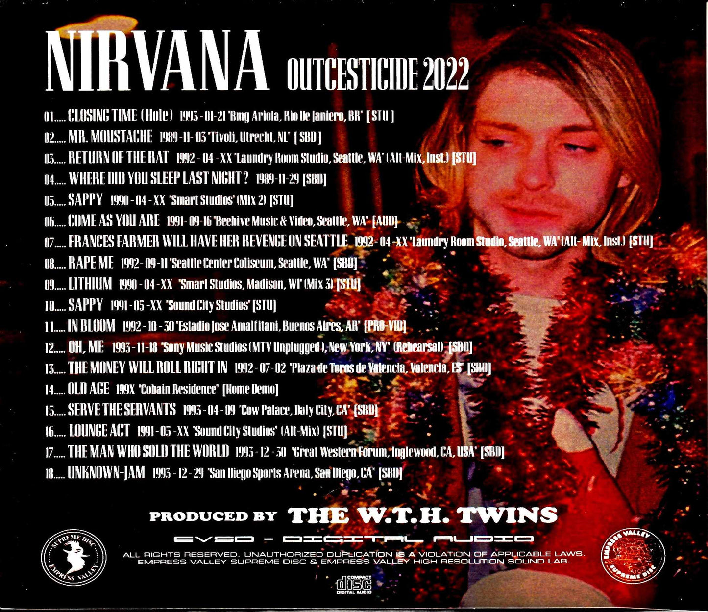 Nirvana Outcesticide Rare Tracks 2022