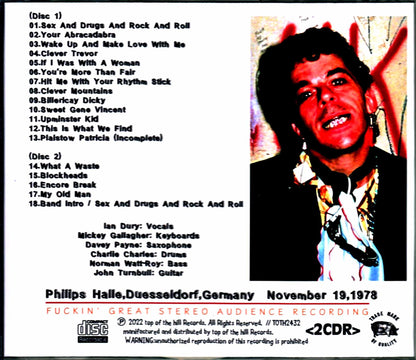 Ian Dur & the Blockheads Ian Dury/Germany 1978