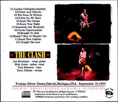 Clash/MI,USA 1982 Complete