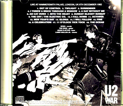 U2/London,UK 1982 Complete Audience Master
