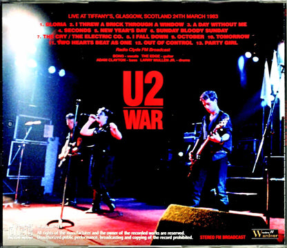 U2/Scotland,UK 1983 FM Broadcast