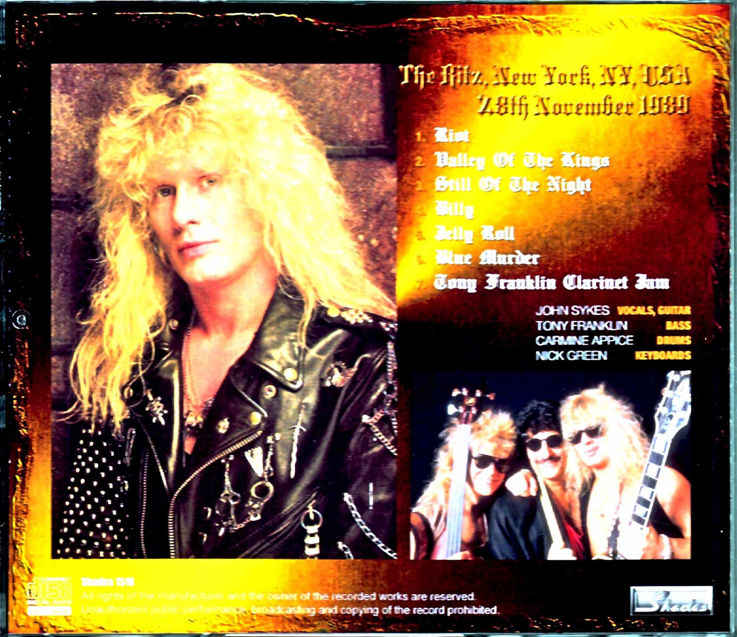 Blue Murder/NY,USA 1989