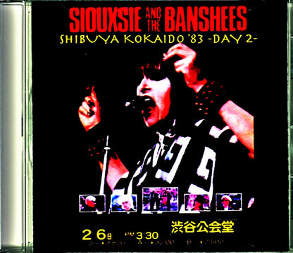 Siouxsie and the Banshees/Tokyo,Japan 2.6.1983
