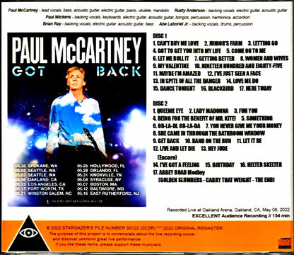 Paul McCartney/CA,USA 5.8.2022