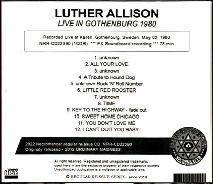 Luther Allison/Sweden 1980