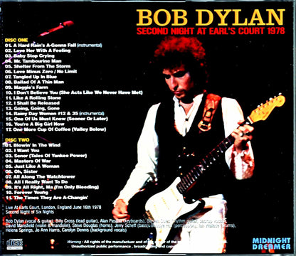 Bob Dylan/London,UK 1978 Complete
