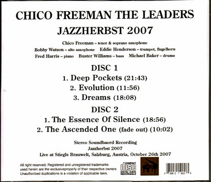 Chico Freeman the Leaders Chico Freeman/Austria 2007