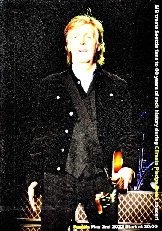 Paul McCartney/WA,USA 5.2.2022 Complete Show & DJ Set