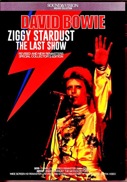 David Bowie/Ziggy Stardust 50th Anniversary London, UK 1973 & more Revised and New Remasters Special Collector's Edition