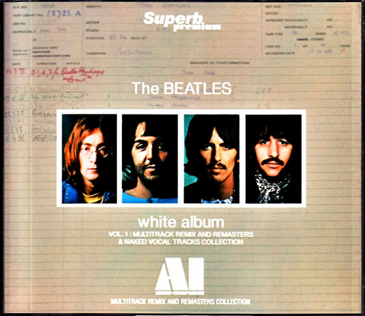 Beatles The Beatles/White Album White Album AI - Audio Compilation Multitrack Remix and Remasters Vol.1