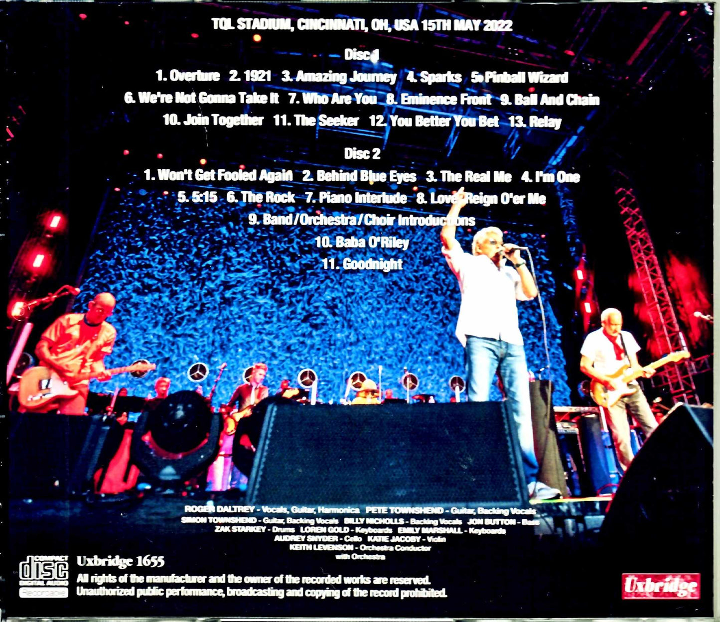 Who,The Who/OH,USA 5.15.2022