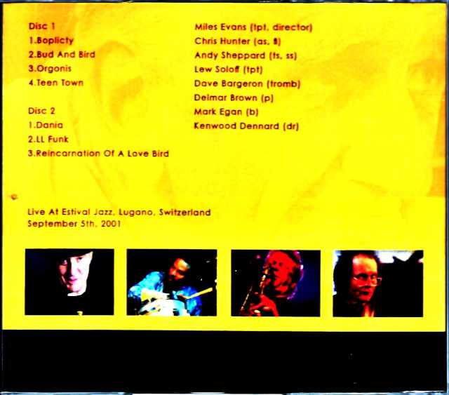 Gil Evans Orchestra Gil Evans/Switzerland 2001