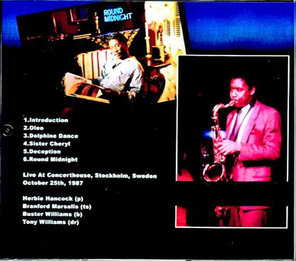 Herbie Hancock Round Midnight Band Herbie Hancock/Sweden 1987