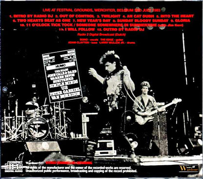 U2/Belgium 1983 Upgrade