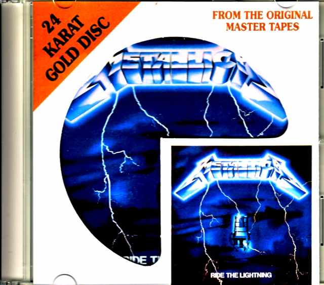 Metallica Ride the Lightning Original DCC Compact Classics CD