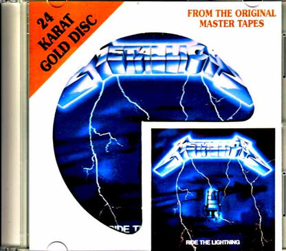 Metallica Ride the Lightning Original DCC Compact Classics CD