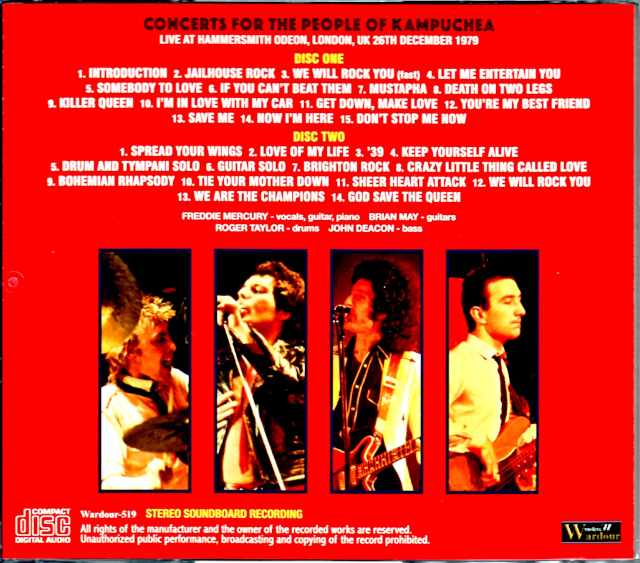 Queen / London, UK 1979 Upgrade