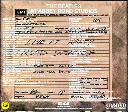 Beatles The Beatles/Abbey Road Studios Documentary Abbey Road Studios Expanded and Remastered