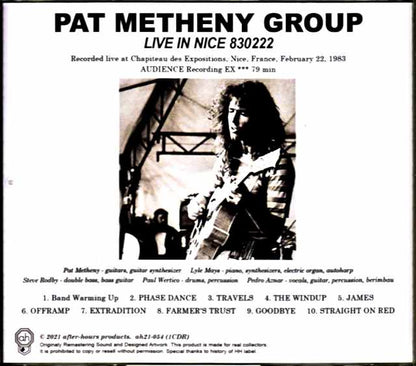Pat Metheny Group Lyle Mays Pat Metheny Lyle Mays/France 1983